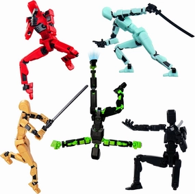 T13 Action Figure,Magnetic Travel Toys for Kids,Model Lucky 13 Movable Figures,Multiple Gestures and Play Styles,Tabletop Decorations and Gifts for Gaming Enthusiasts. (hunse5)