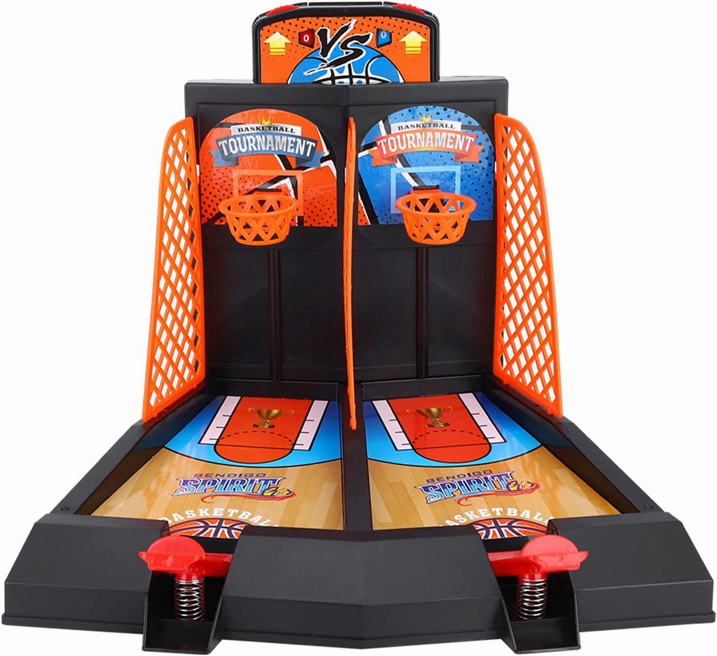 Tabletop Basket AME Set, 2 Player Basket Shootin AME, Classic AME Basket Hoops Set for Birthday ift