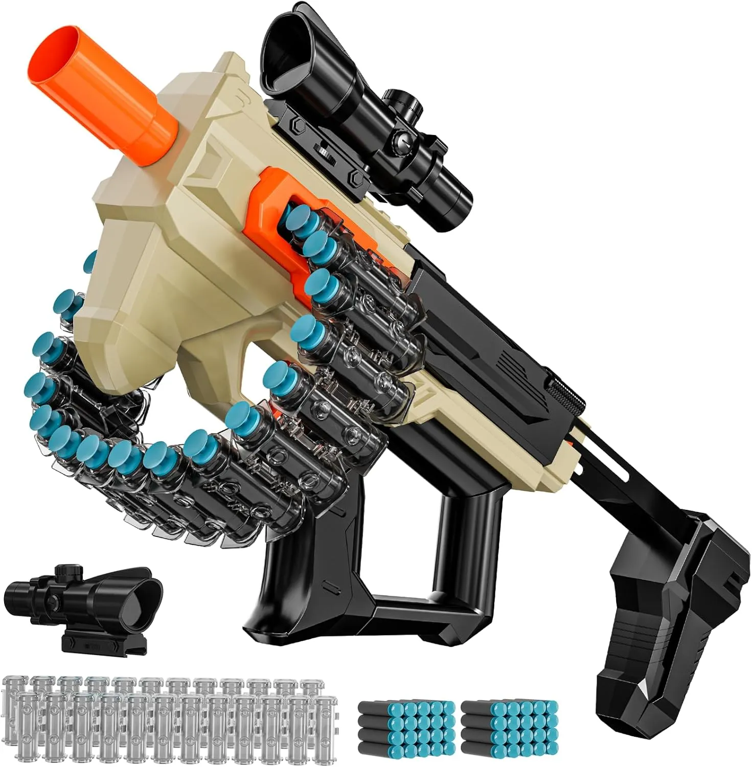Toy Gun Foam Blasters,Soft Bullet Sniper Rifle (with24 Shell 40 Soft Dart) Outdoor Shooting Games Toys for 6-12 Year Old Boys & Girls Adults, Gifts for Birthday Xmas