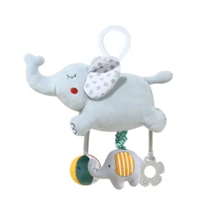 Toy Portable Baby Bed Bells Musical Toy Soft Music and Lovely Hanging for Entertainment & Calming