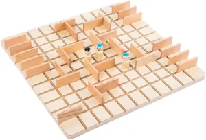 TOYANDONA 1 Set Wooden Chess Plaything Fun Maze Board Game for Enhances Logic Coordination Skills for Engaging Desktop