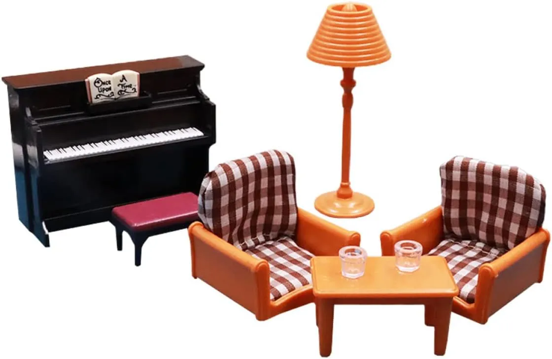 TOYANDONA 3 Sets Mini Couch for Kids Toy Couch for Kids Simulated Mini Furniture Miniature Furniture Model