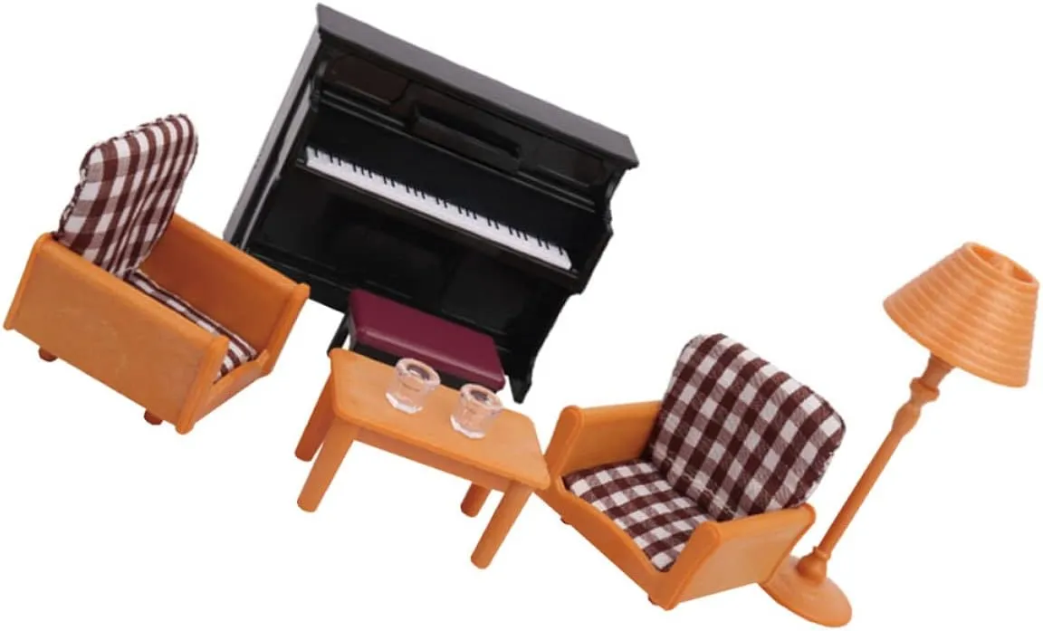 TOYANDONA 3 Sets Mini Couch for Kids Toy Couch for Kids Simulated Mini Furniture Miniature Furniture Model