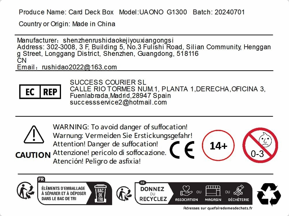 Trading Card Storage Box for MTG, Fits 7 Pcs Small Commander Deck Box, Large Card Deck Case with Dice Box for TCG PTCG Magic Sports Cards Game Playmat (Black, Gray)