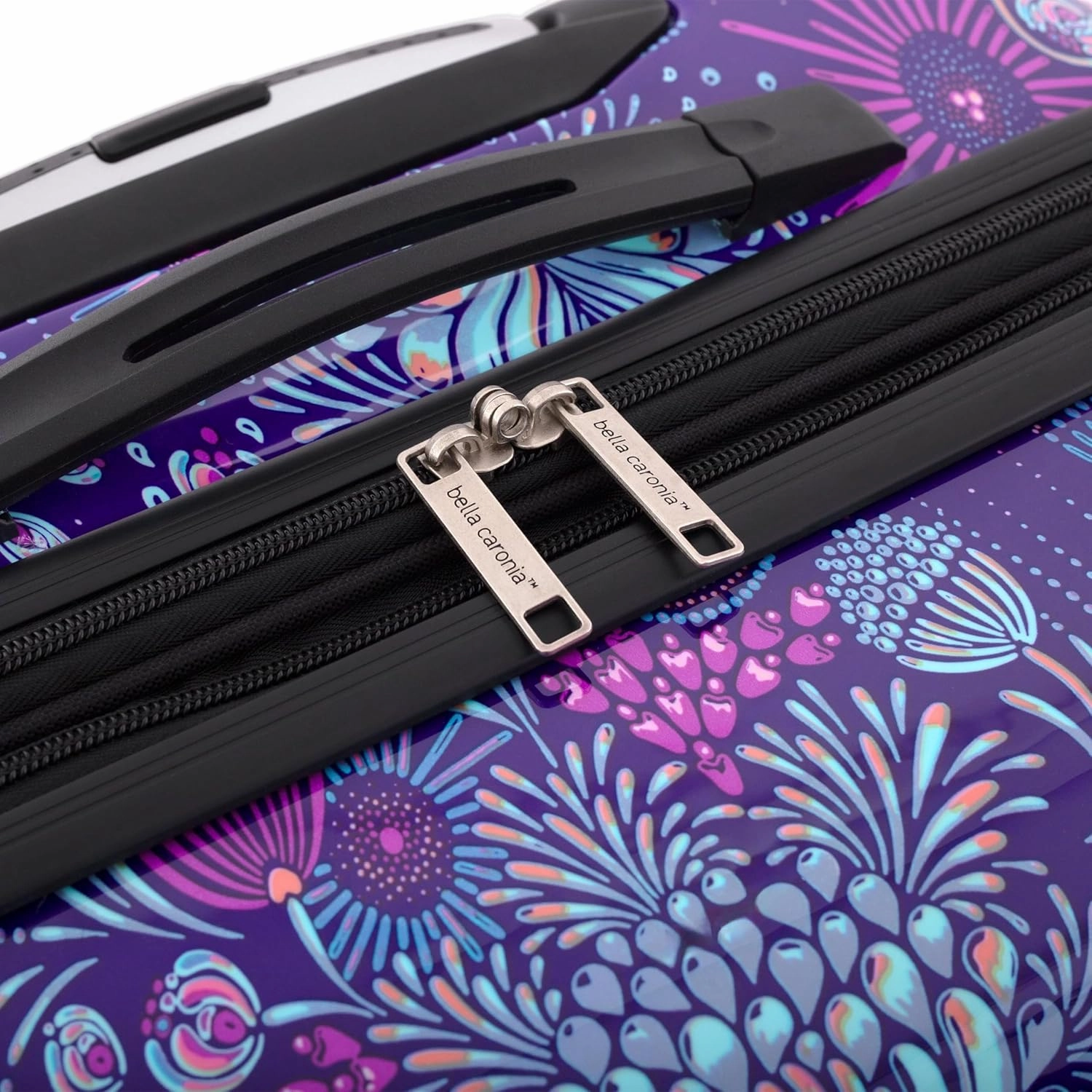 Travelers Club Bella Caronia Deluxe 20", 7 Luggage & Travel Accessories, Jardin, 3 Piece Set