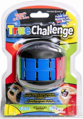 TRUEChallenge by TRUEBalance – Exciting Magnetic Puzzle Game for Kids & Adults | Spin to Solve & Build Coordination, Focus & STEM Skills | Ideal for Brain Training & Educational Play