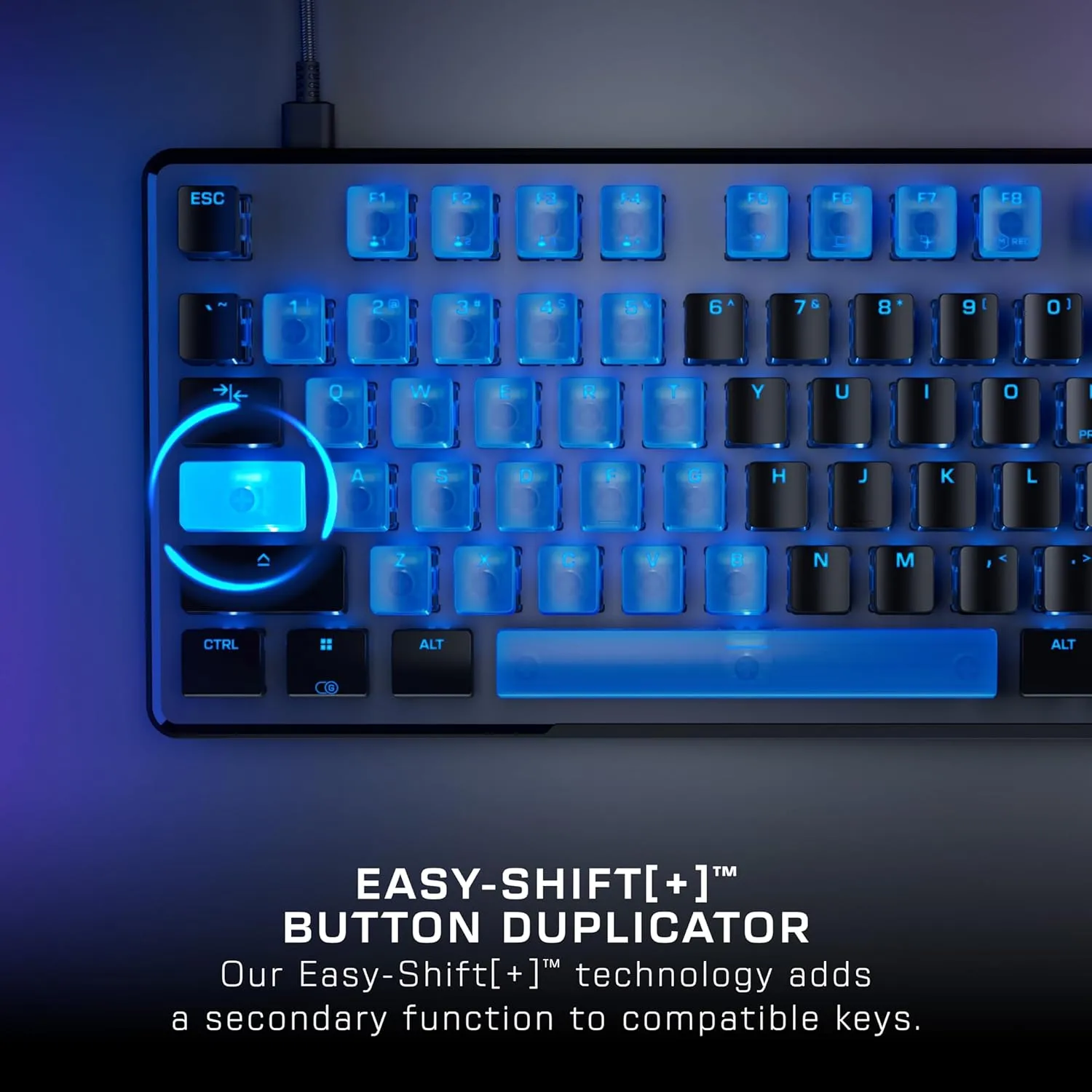 Turtle Beach Vulcan II TKL Pro Magnetic Mechanical RGB Gaming Keyboard – Analog Hall-Effect Switches, Adjustable Actuation, Rapid Trigger, Swappable Keycaps, Tenkeyless Design, Anti-Ghosting – Black