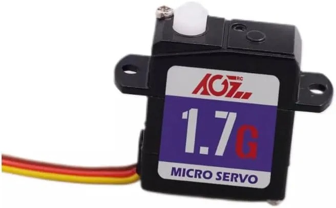 Two (Sub Micro Standard Servo RC Aircraft Blue Arrow ba-ts-43 bluearrow so4310. RC Robot Helicopter Airplane Controls Car Boat.