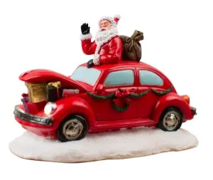 [UBL] XD1305 LED MUSICAL CAR SANTA w PRESENTS