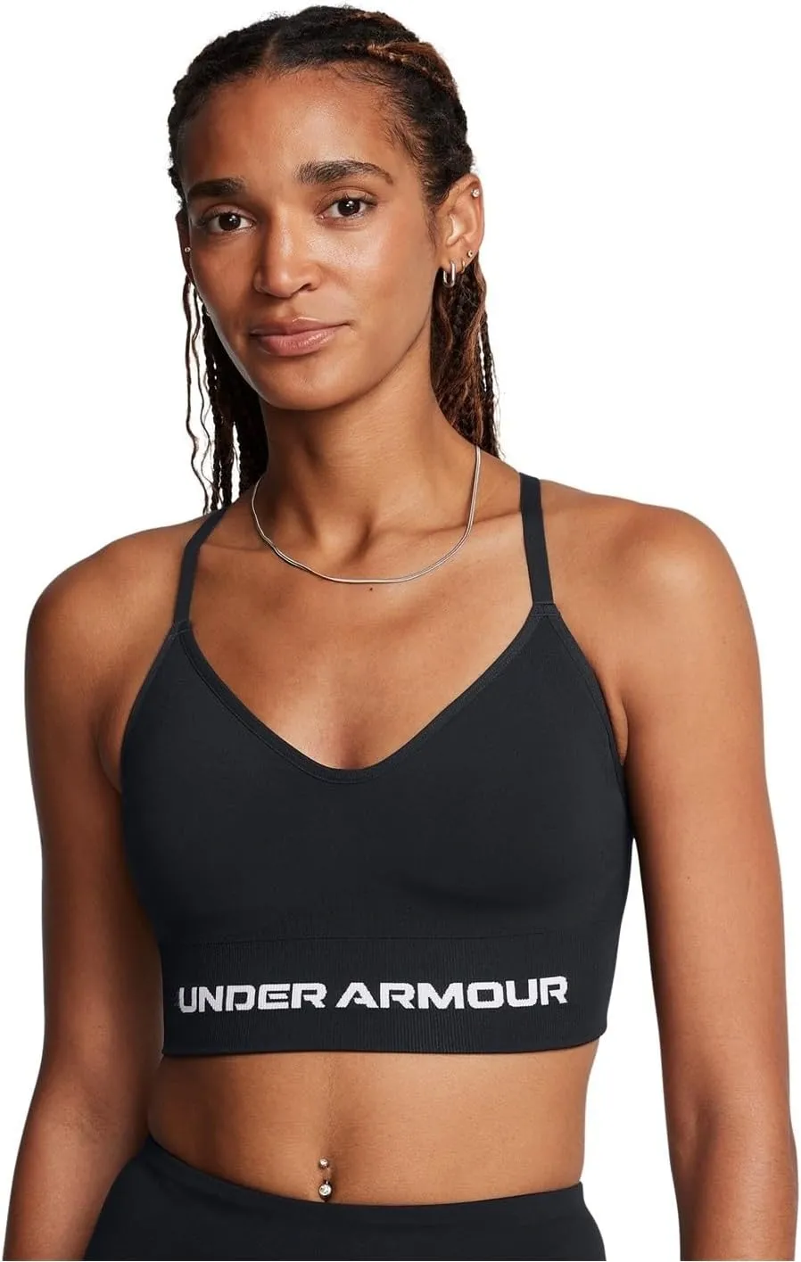 Under Armour Women's Canish Seamless Low Bra