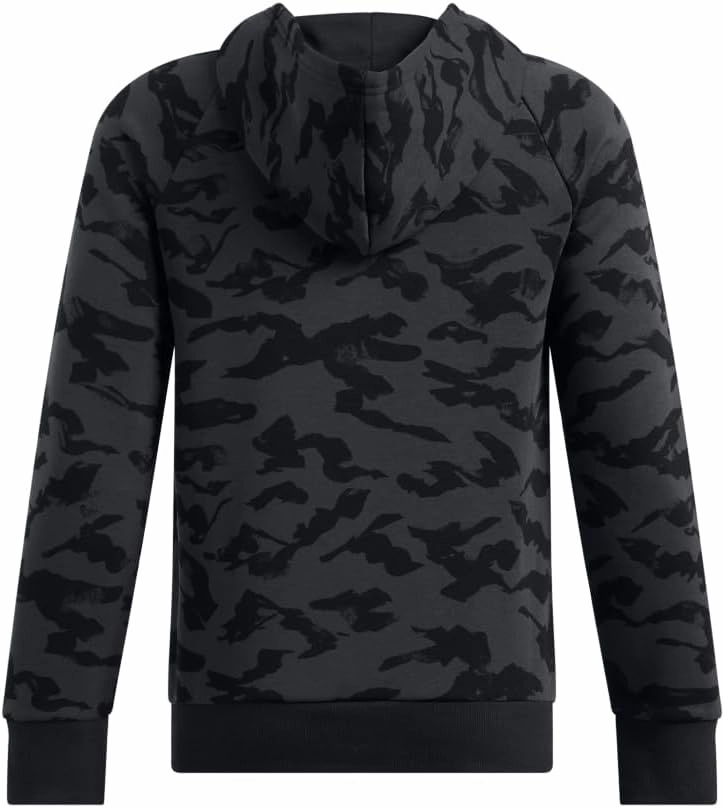 Under Armour Boys' Rival Fleece Printed Hoodie