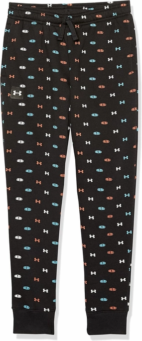 Under Armour Boys' Rival Fleece Printed Joggers