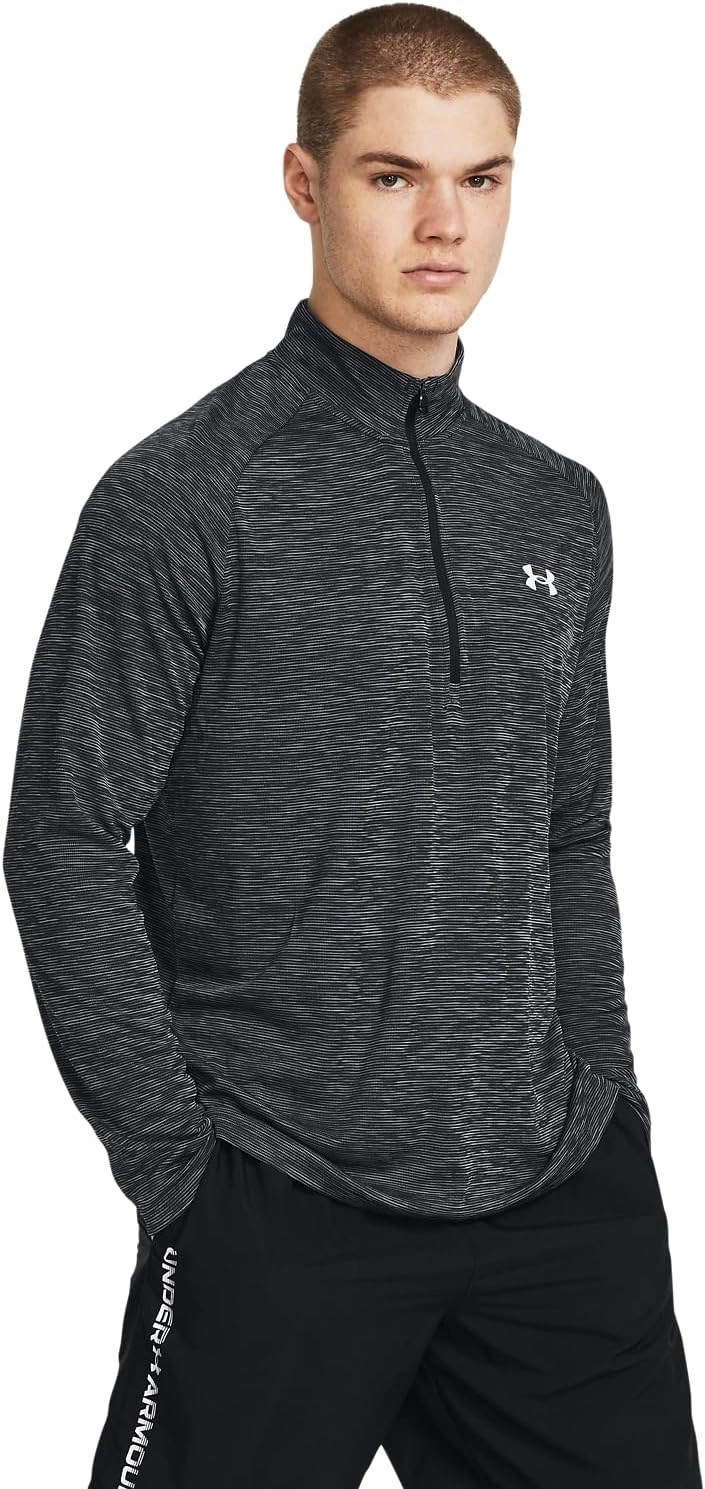 Under Armour Men's Tech Textured Half Zip Long Sleeve