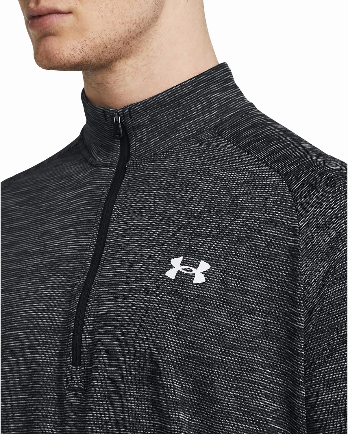 Under Armour Men's Tech Textured Half Zip Long Sleeve