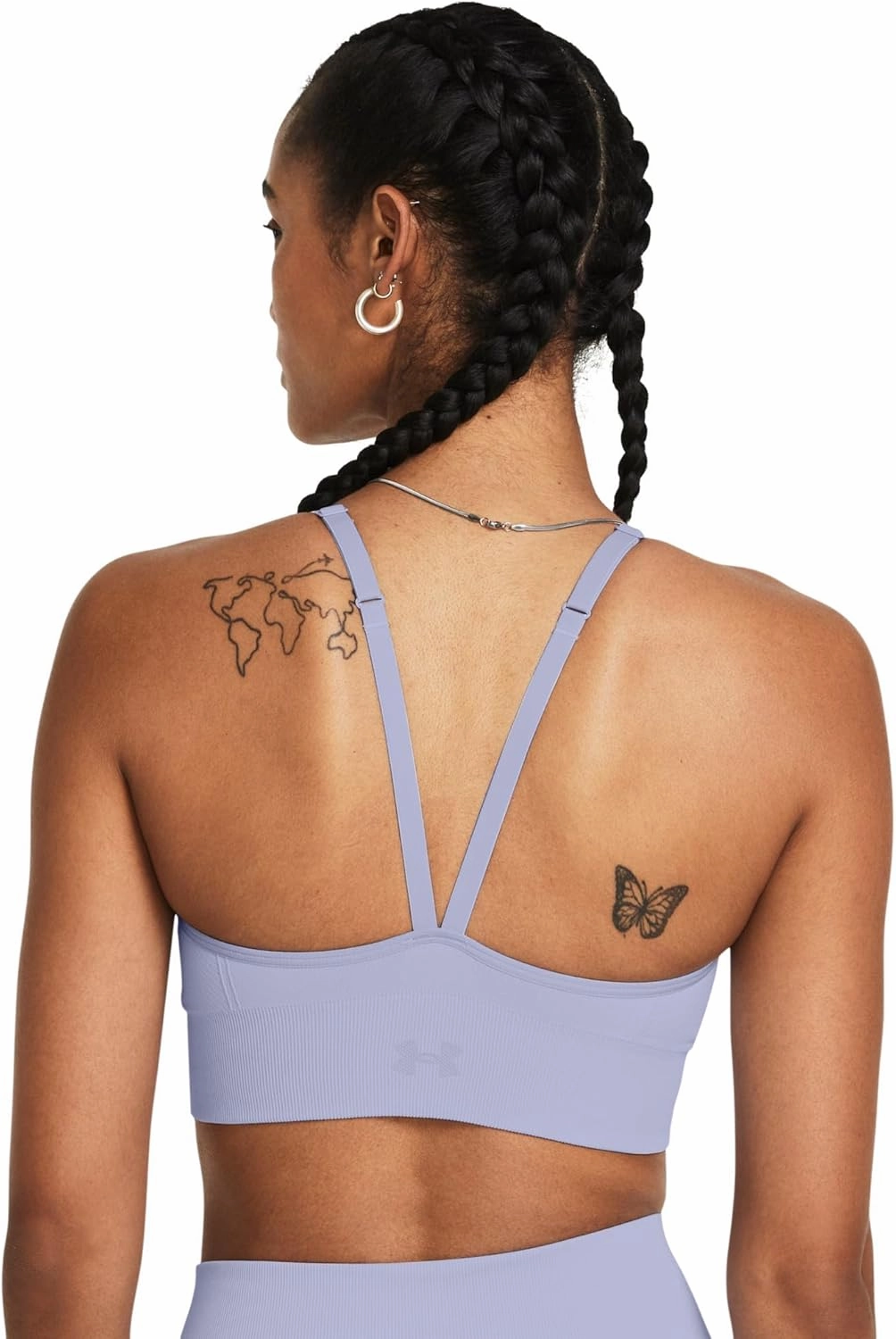 Under Armour Train Seamless Low Impact Bra for Women - Pure Polyester Construction - Sweat-Wicking Fabric