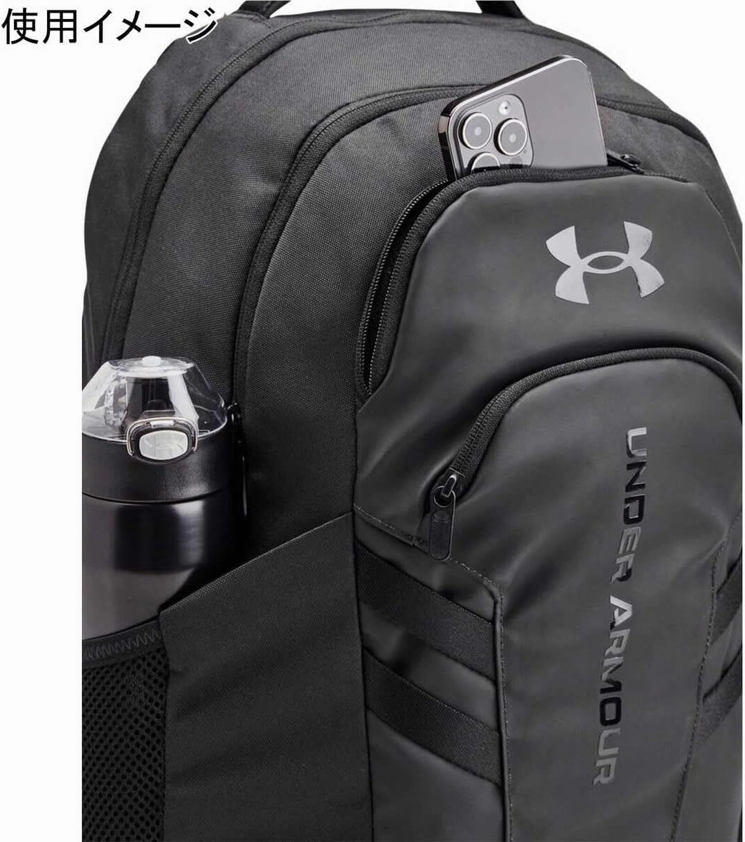 Under Armour Unisex, Hustle 6.0 Pro Backpack (001) Black/Black/Black One Size Fits Most