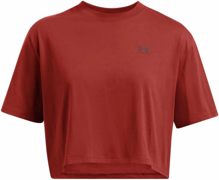 Under Armour Women's Boxy Crop Logo Short Sleeve T Shirt