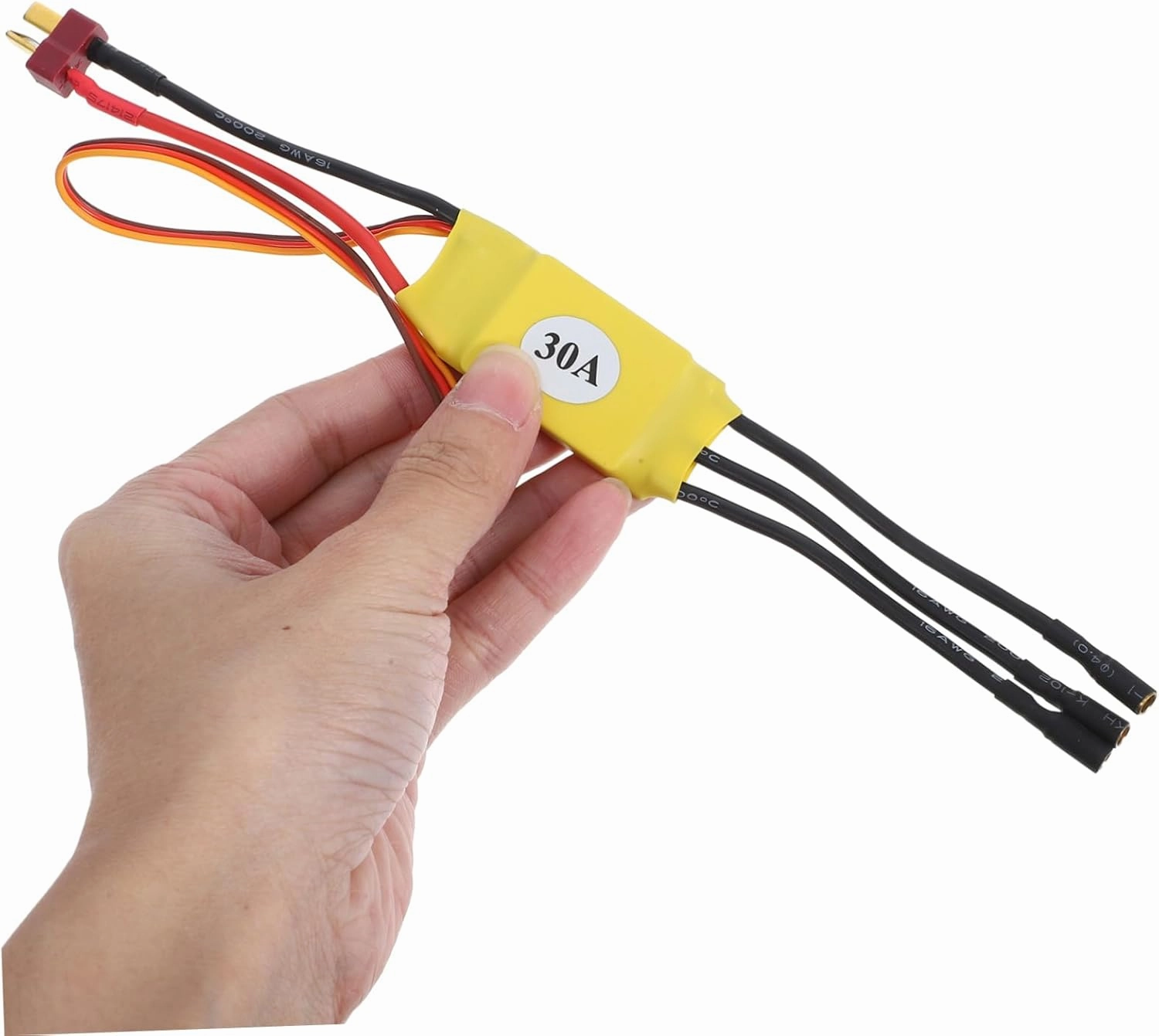 Unomor 5pcs Esc Controller for Multicopter Continuous Output Compatible Helicopters Compact and Material for Drone and Aircraft Applications