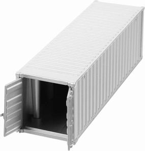 Vaguelly Mini Truck Carriage Model Container for DIY Craft Educational Toy Supplies for Boys and Girls Playset
