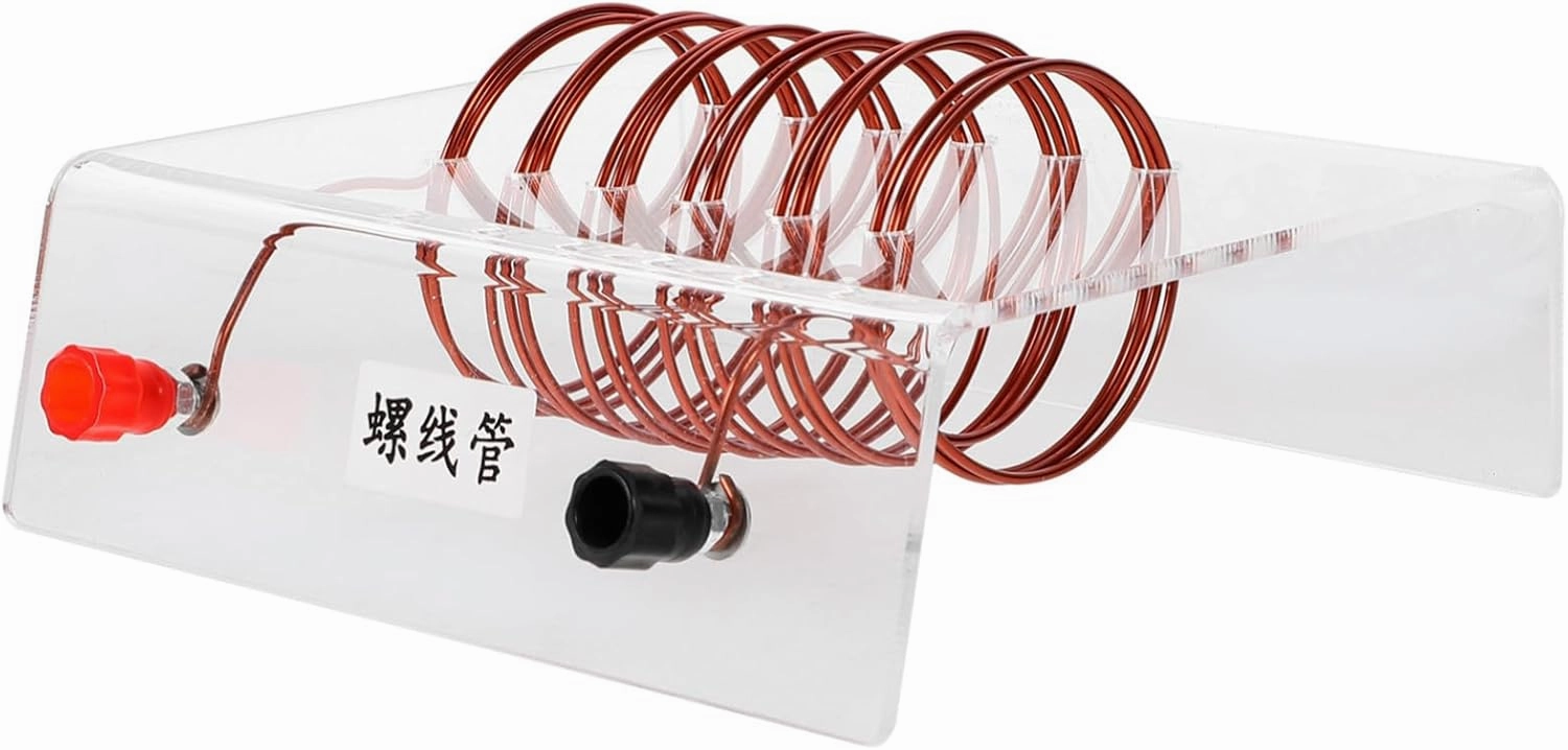 Vaguelly Solenoid Experiment Model for Educational Physics Creative Teaching Tool for Learn Analytical Skills and Hands Abilities Made from
