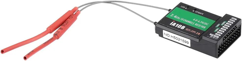 VGEBY RC Receiver, FS IA10B Channel Receiver PPM Output with iBus Port for RC Airplane Glider Helicopter