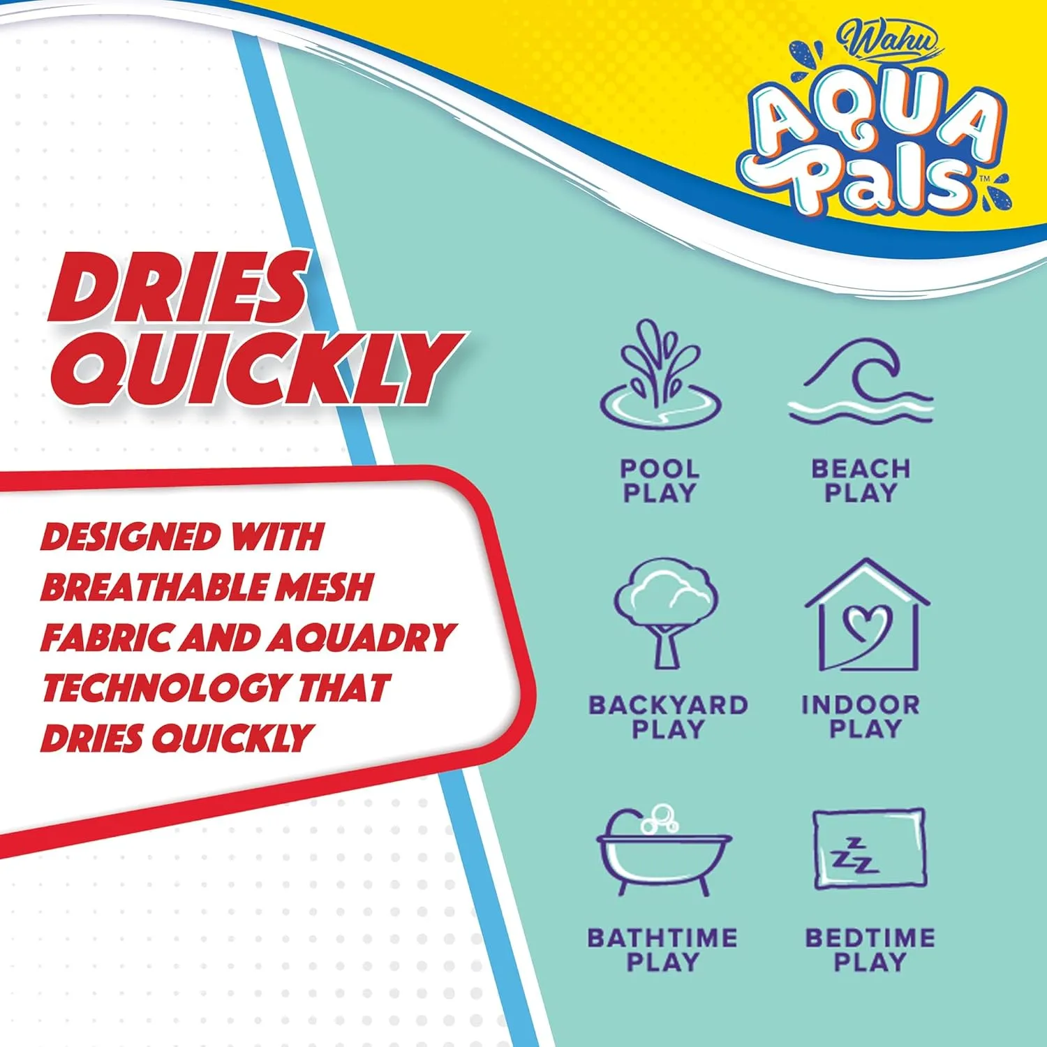 WAHU Aqua Pals Transformers Optimus Prime Plush Water Toy for Kids Ages 2 , Fast-Drying Waterproof Plush Doll Toy for Pool and Bathtub, Large, Red/Blue