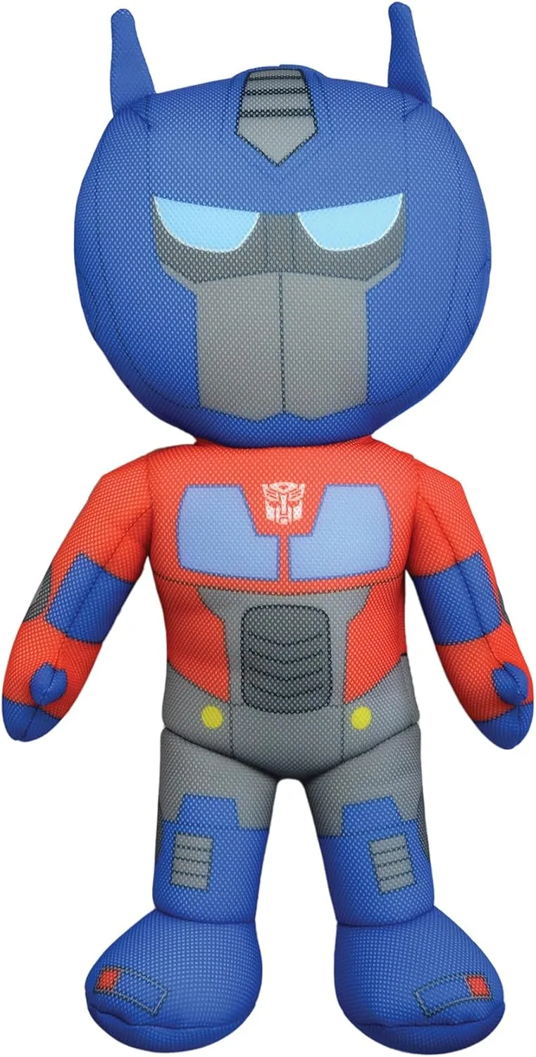 WAHU Aqua Pals Transformers Optimus Prime Plush Water Toy for Kids Ages 2 , Fast-Drying Waterproof Plush Doll Toy for Pool and Bathtub, Large, Red/Blue