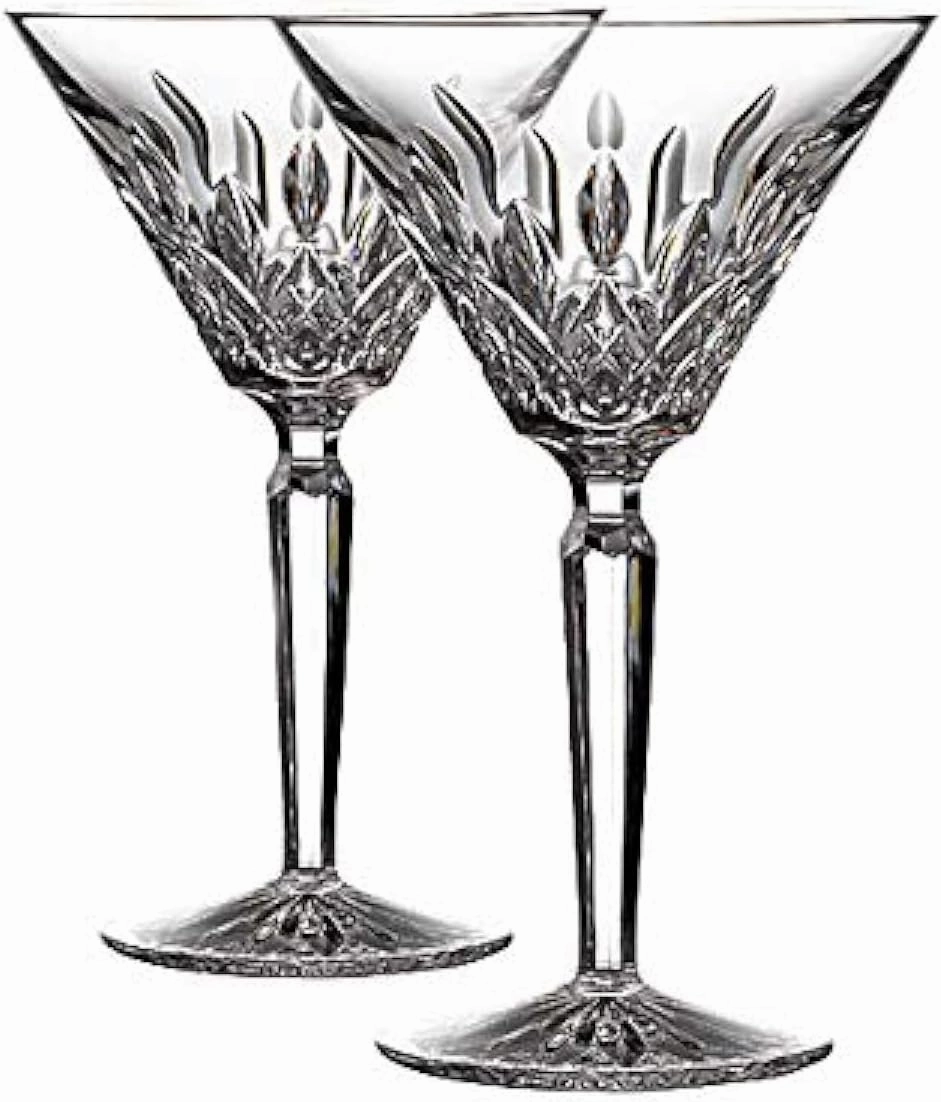 Waterford Lismore Martini Glass, Set of 2