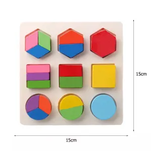 Wooden Alphabet and Number Shape Matching Puzzle Board for Early Childhood Education - 3D Educational Toy for Preschool Development