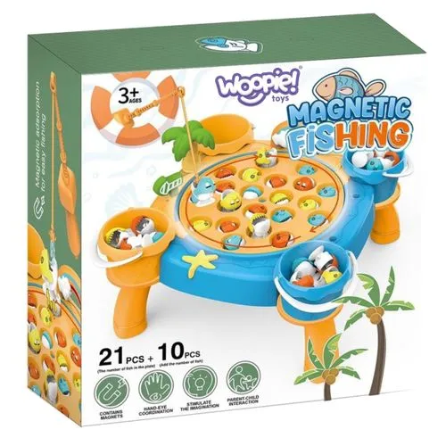 Woopie Toys Magnetic Fishing Game – Fun & Educational Toy for Kids