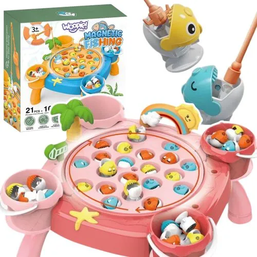 Woopie Toys Magnetic Fishing Game – Fun & Educational Toy for Kids