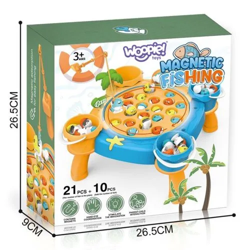 Woopie Toys Magnetic Fishing Game – Fun & Educational Toy for Kids