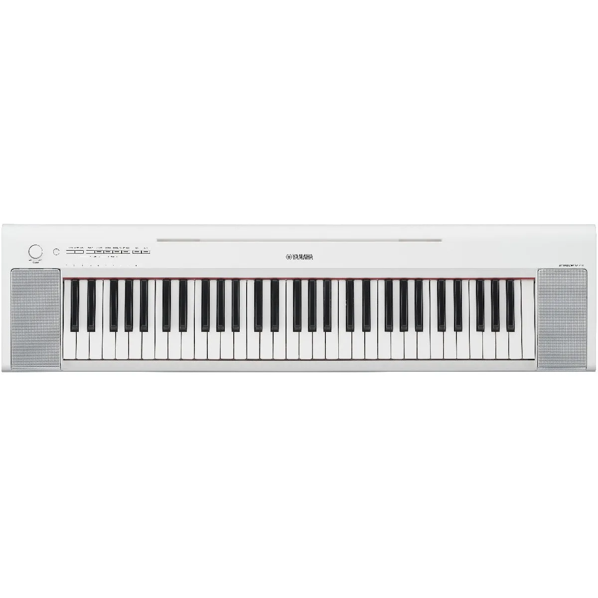 Yamaha Piaggero NP-15 61-Key Portable Keyboard - White BONUS PAK