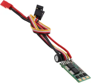 YARNOW 15A Esc with Dustproof Electronic Speed Controller for Airplanes and Helicopters Compatible with Lipo Batteries