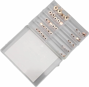 ZJchao Watch Crown Adjust Time Long Lifespan High Hardness Metal Replacement Watch Crown Set